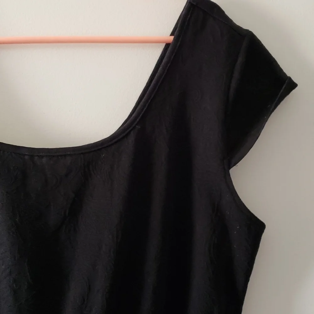 Xhilaration Little Black dress with Stretch Lace Waistband Size XXL
